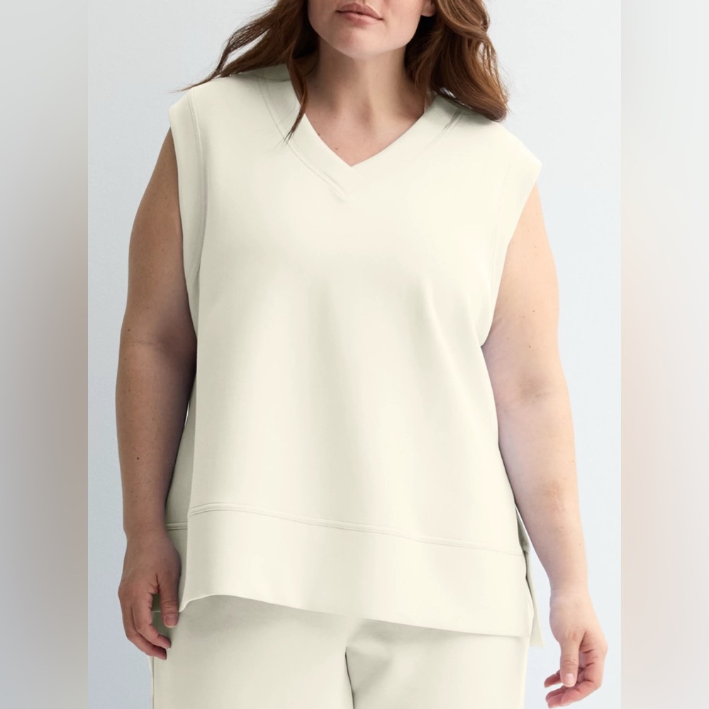 Tek Gear Women's Ultracomfort Sleeveless Vest - Off-White
